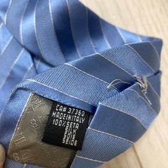 【メンズ】難あり　シルクネクタイ　ARMANI 水色の画像