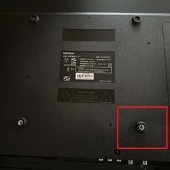 ORION 40型 
液晶テレビ　の画像