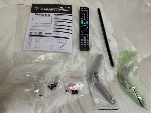 ORION 40型 
液晶テレビ　