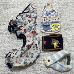 ペットウェア、グッズ一式の画像