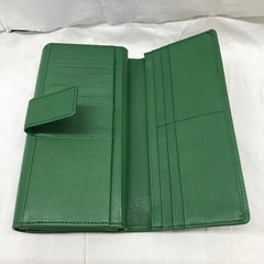 ☆ドリーム2号館☆ジモティー割引/COMME CA/長財布/牛革/グリーンの画像
