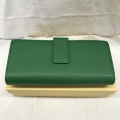 ☆ドリーム2号館☆ジモティー割引/COMME CA/長財布/牛革/グリーンの画像