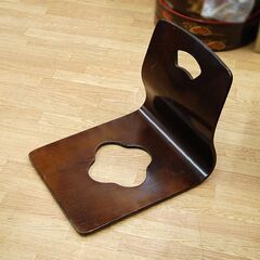 複数在庫☆曲木 座椅子 幅39×奥行47×高さ39cm 旅館 座いす 座イス 和風 木製 札幌市 清田区 平岡の画像