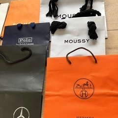 ベンツBenzエルメスHERMESラルフRalphショッパー紙袋の画像