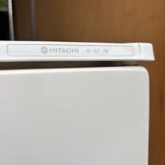 日立 ビンテージ冷蔵庫R-8Tの画像
