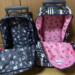 ディズニーキャリーバッグの画像