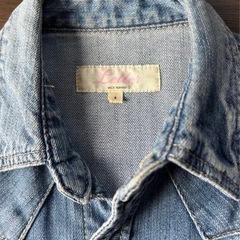 バックナンバーback number デニムシャツの画像