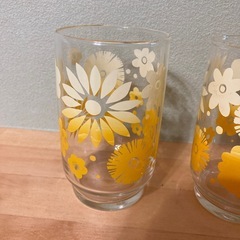 昭和レトロ　グラス３点まとめ売りの画像