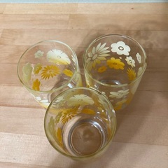 昭和レトロ　グラス３点まとめ売りの画像