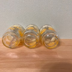 昭和レトロ　グラス３点まとめ売りの画像