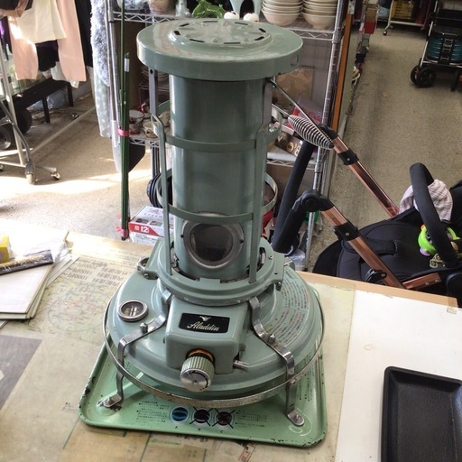 ジャンク品　Aladdin 39型ブルーフレーム石油ストーブ