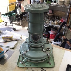 ジャンク品　Aladdin 39型ブルーフレーム石油ストーブの画像