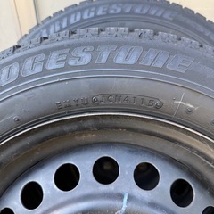 4本セット ブリザック 15インチ 4穴の画像