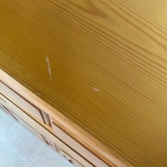 【引き取り限定】チェスト　キッチンカウンターや間仕切りにも！活用可　キャスター付きにて移動も楽の画像