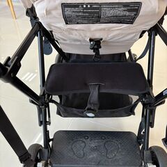 【藤枝】5000円で売ります！KATOJI 二人でゴー 2人乗りベビーカー ベージュの画像