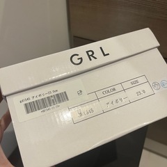 【新品】GRL スニーカーの画像