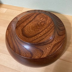 木製サラダボウル&スプーン•フォークセットの画像