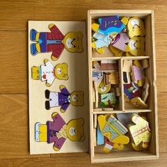 【おもちゃ】着せ替えパズルの画像