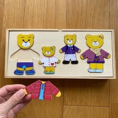 【おもちゃ】着せ替えパズルの画像