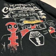 未使用　デッドプール ジップパーカーの画像