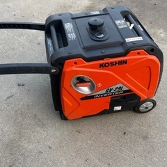 100v大容量発電機 中古 工進 GV-29i 
美品の画像