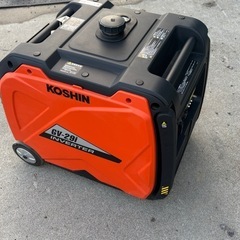 100v大容量発電機 中古 工進 GV-29i 
美品の画像