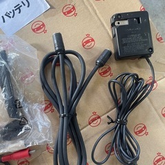 オーディオのケーブル多数の画像