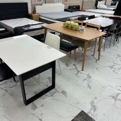 伸長式ダイニングセットテーブル＋チェア２つ🌸120cmと92cmに変わります！の画像