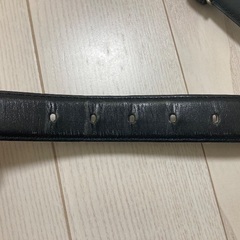 【メンズ】LANVIN ベルト　黒の画像