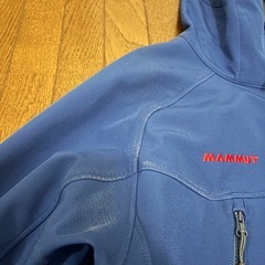 マムートソフトシェルジャケット　RN117481 （ブルー
）の画像