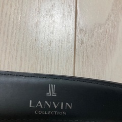 【メンズ】LANVIN ベルト　黒の画像