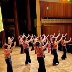 フラダンス🎵 金曜の夜フラ😆の画像