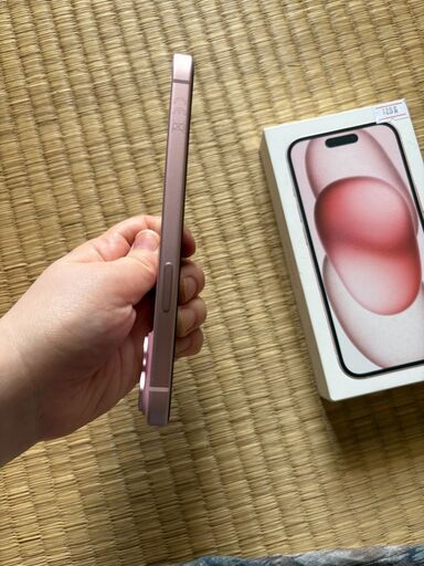 iPhone15 128GB ピンク 美品 バッテリー86%