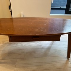 【無料】引き出し付きローテーブルの画像