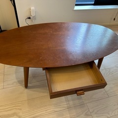 【無料】引き出し付きローテーブルの画像