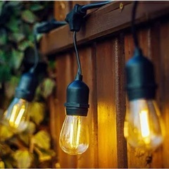 ストリングライト、イルミネーションの画像