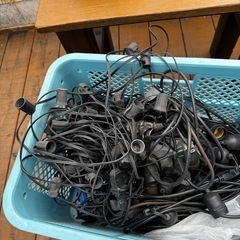 ストリングライト、イルミネーションの画像