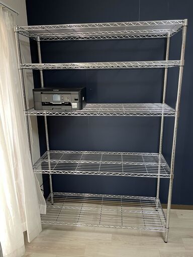 美品　メタルラック2セット　シェルフ約120&times;45&times;176