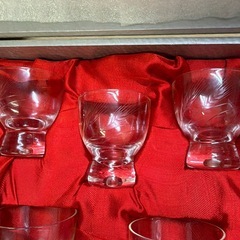 昭和レトロてづくりぐらす手作りグラスの画像