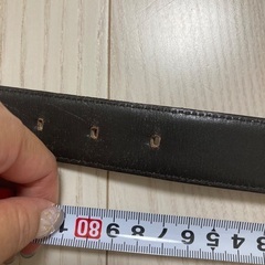 【メンズ】アクアスキュータム　ベルト　ダークブラウンの画像