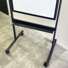 【破格 1,000円】縦型 キャスター付き 両面ホワイトボード W600×H1200 (町田駅近)の画像