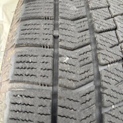 【購入者決定】スタッドレスタイヤ4本セット　アルミホイール付　185 60 R15の画像