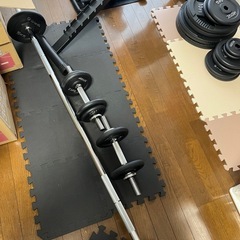 ベンチプレス&バーベルセットの画像