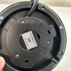 去年の９月に購入　電気ポット　黒の画像