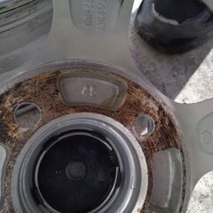 13インチ4.5j pcd100アルミホイールの画像