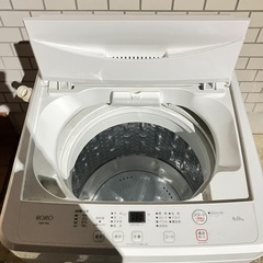 2023年製 ヤマダ電機 洗濯機 6kg　の画像