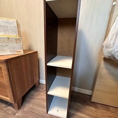 木製　ラック　棚　シェルフの画像