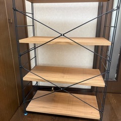 ウッドシェルフの画像
