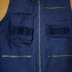 メンズベスト　魚釣りや山菜狩りにの画像