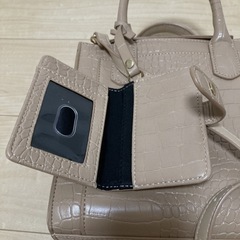 CHICO クロコダイル型押し2wayバッグの画像